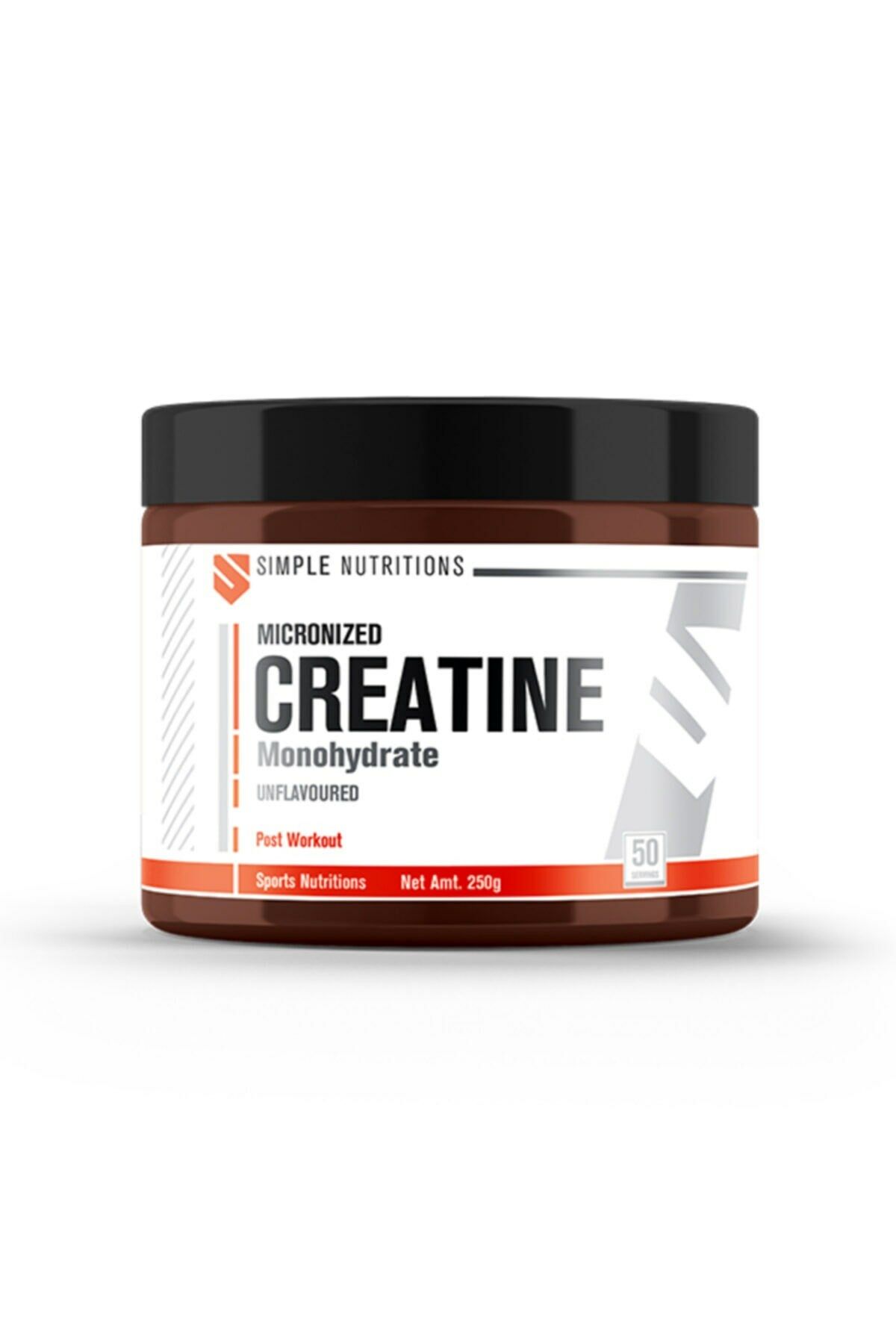 Simple Nutritions Creatine Unflavoured 250 gr (50 Servis)