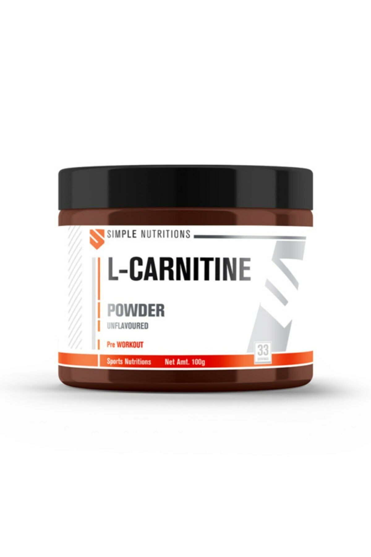 Simple Nutritions L-Carnitine Unflavoured 100gr (33 Servis)