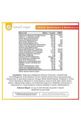 Smartcaps Unique Multivitamin 30 Kapsül