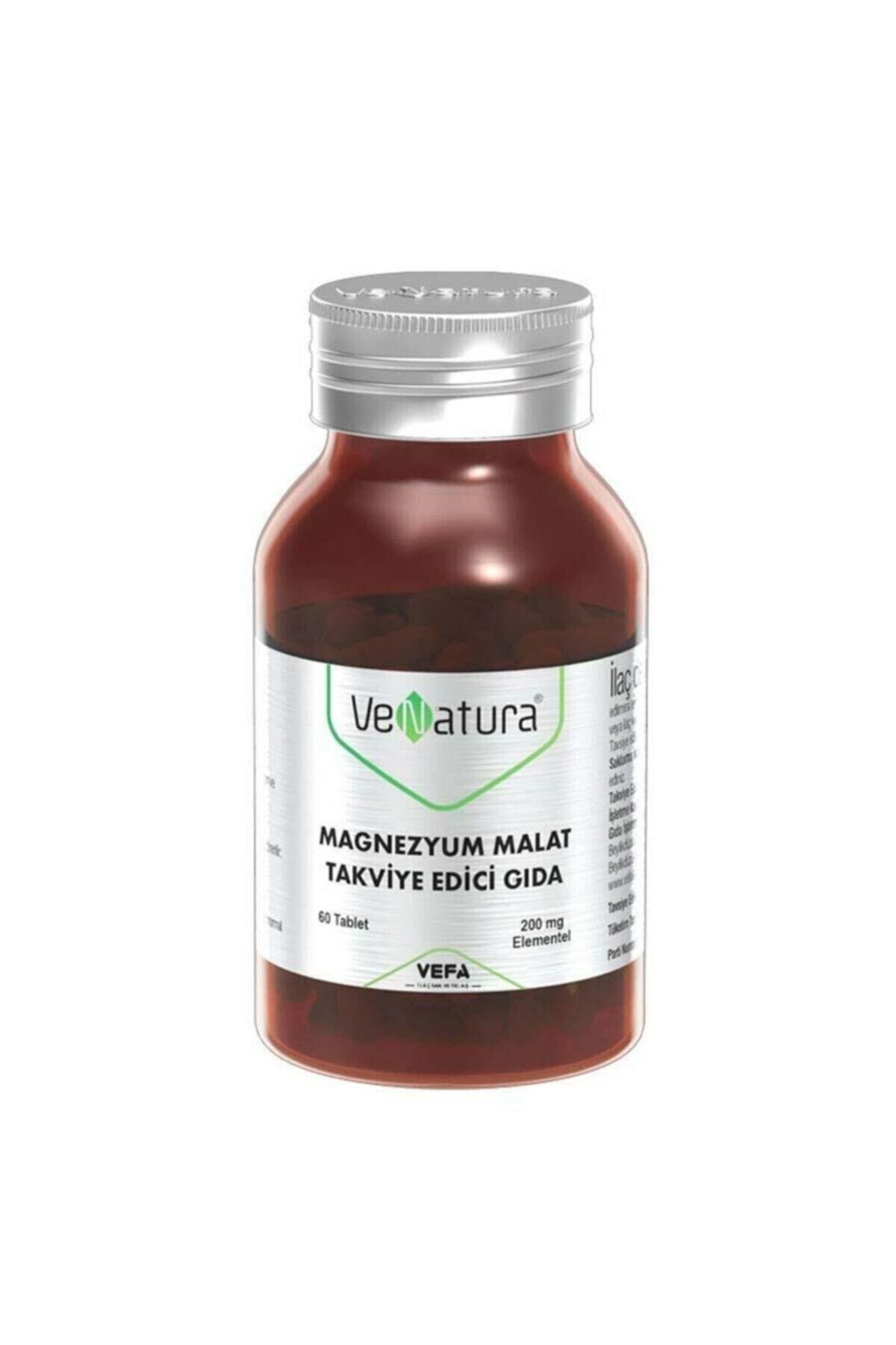 Venatura Magnezyum Malat 200 mg 60 Tablet