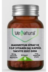 Venatura Magnezyum Sitrat Ve P5P 90 Kapsül