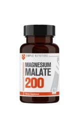 Simple Nutritions Magnesium (Magnezyum) Malate 200 mg 60 Tablet