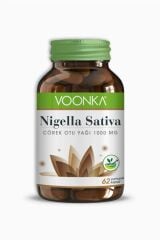 Voonka Çörek Otu Yağı 1000 Mg 62 Kapsül