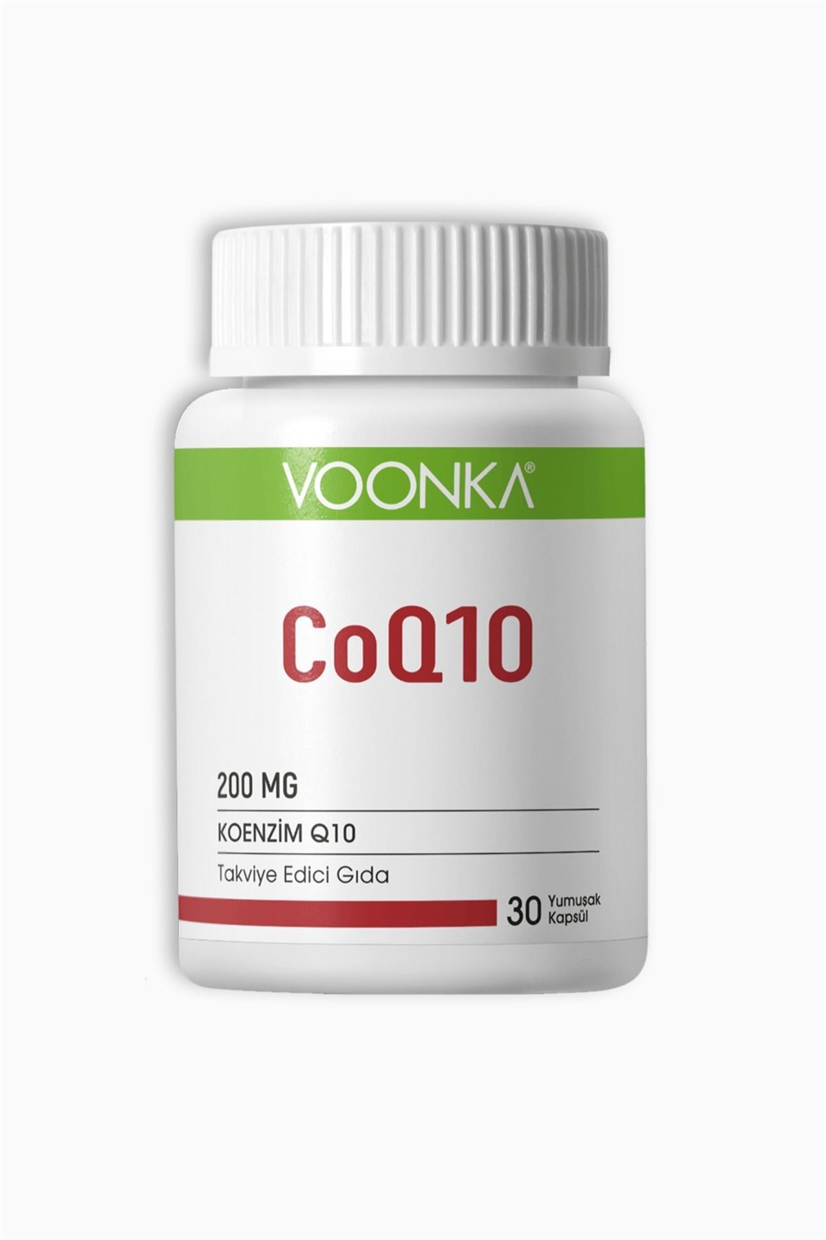 Voonka Coenzyme Q10 200 Mg 30 Kapsül
