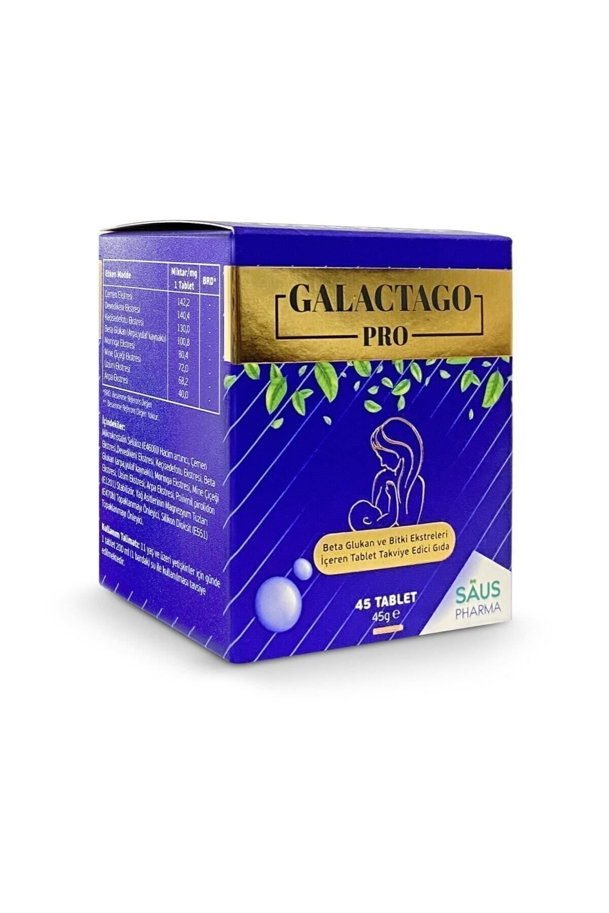 Galactago Süt Artırıcı Pro 45 Tablet