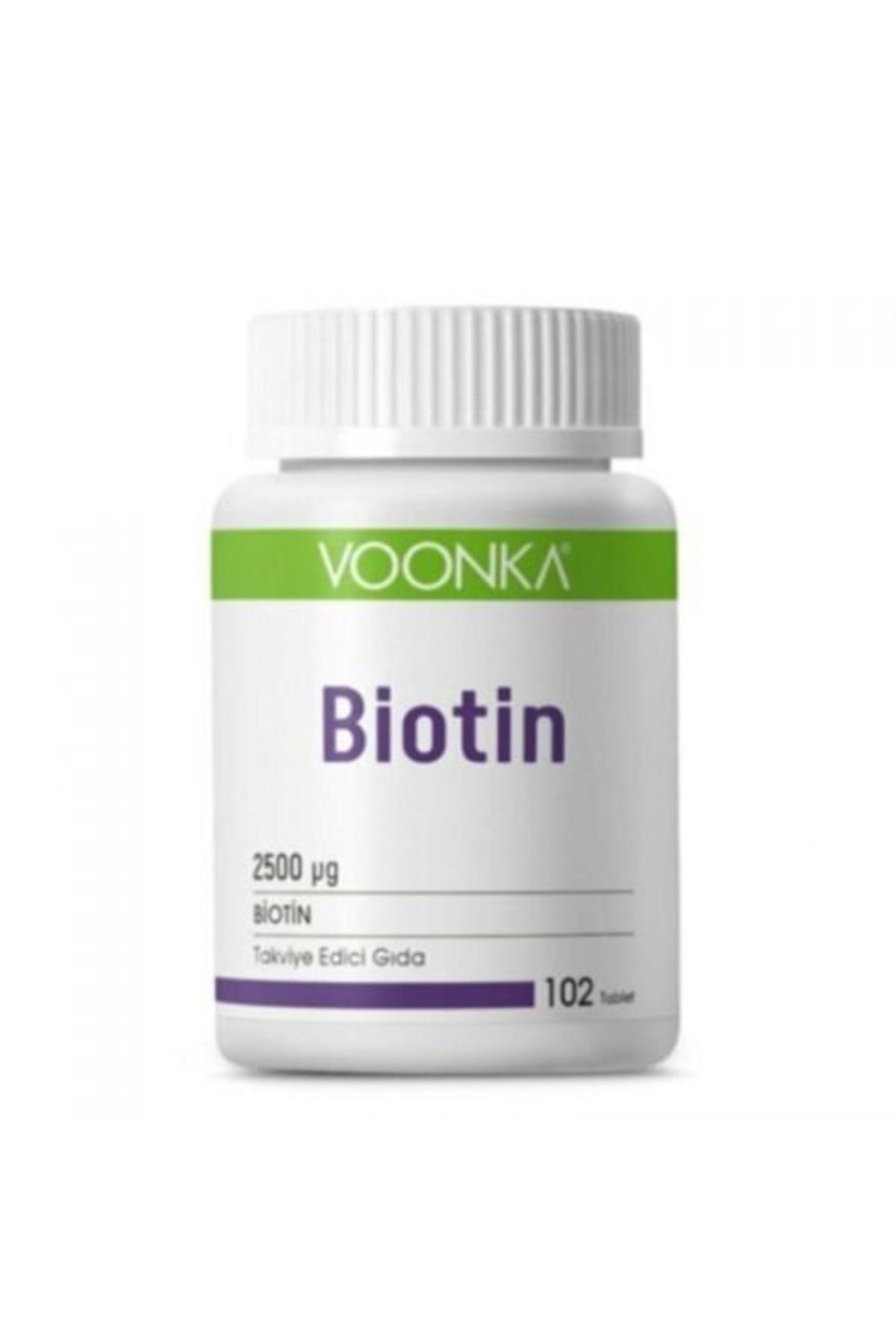 Voonka Biotin 2500 Mcg 90 Tablet
