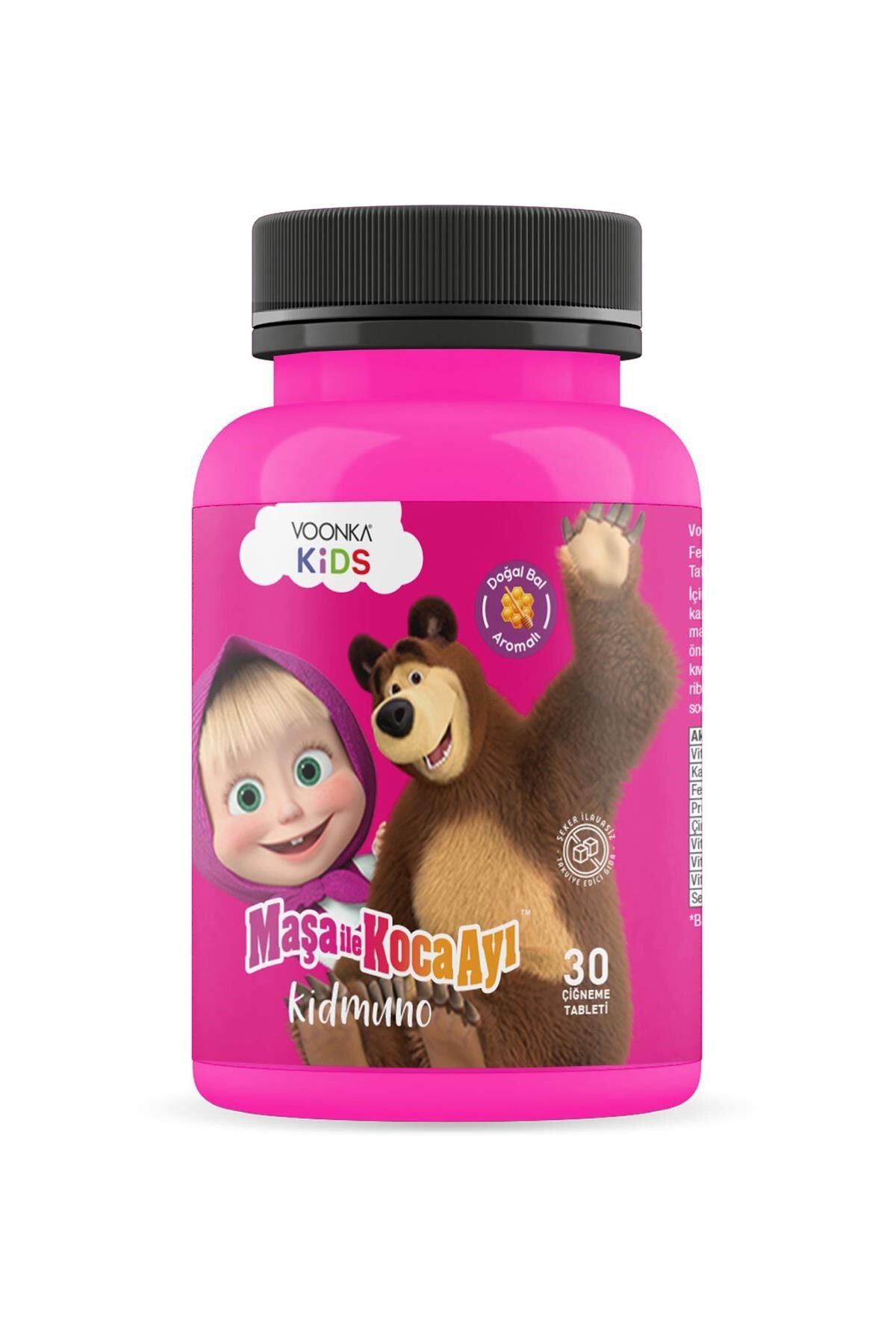 Voonka Kids Maşa İle Koca Ayı Kidmuno 30 Tablet