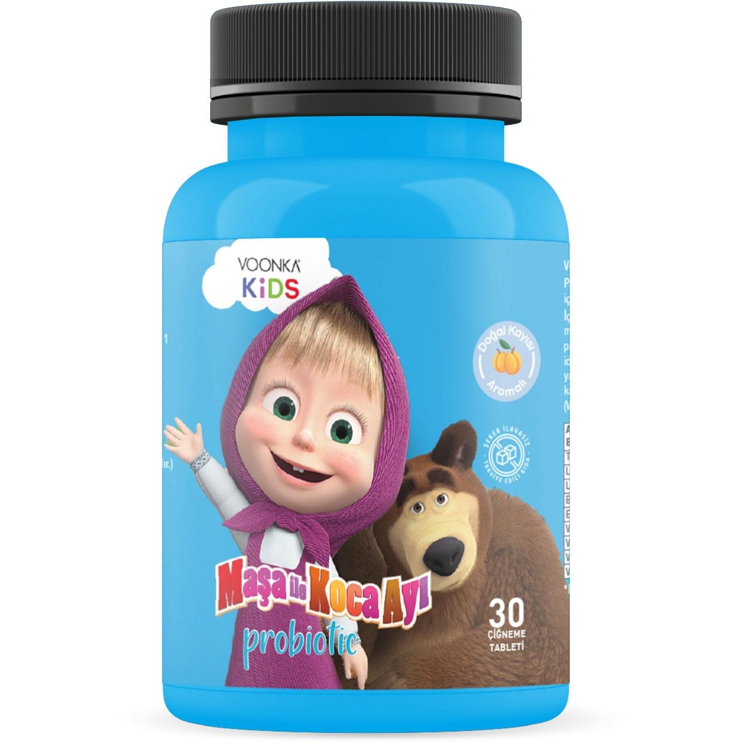 Voonka Kids Maşa ile Koca Ayı Probiyotik 30 Tablet