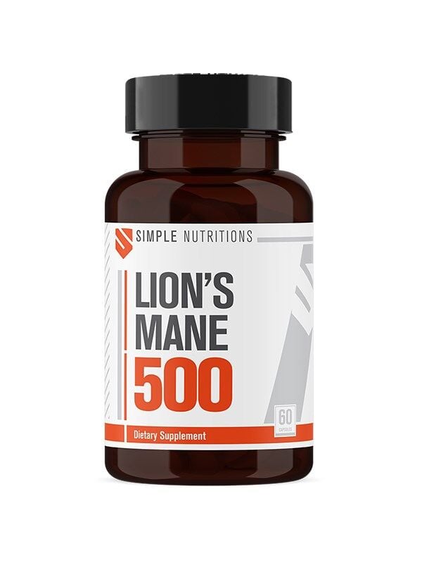 Simple Nutritions Lion's Mane 500 mg 60 Kapsül