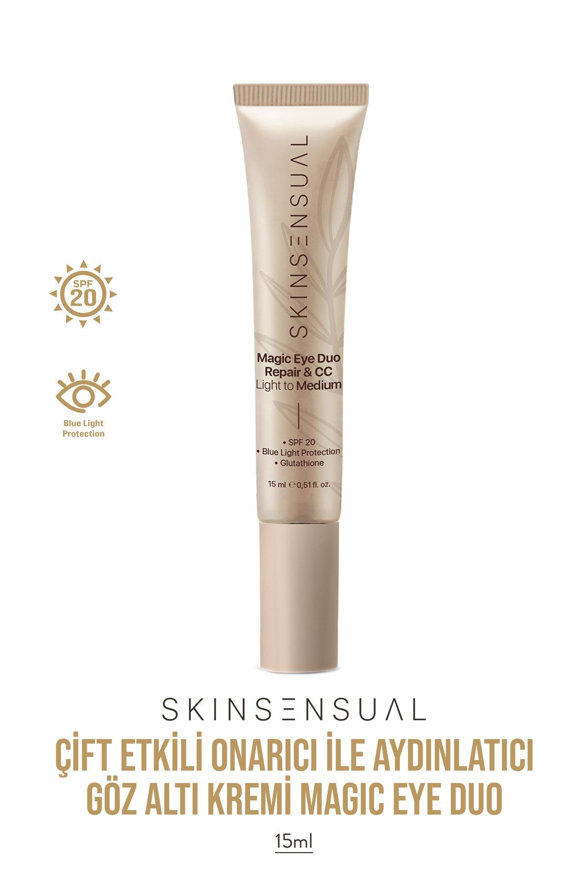 Skin Sensual Magic Eye Göz Altı Kremi | Light to Medium 15ml