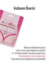 Skin Sensual Buttoks Strawberry Cheeks Vücut Maskesi