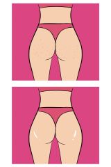 Skin Sensual Buttoks Strawberry Cheeks Vücut Maskesi