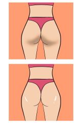 Skin Sensual Buttoks Glow Down There Vücut Maskesi