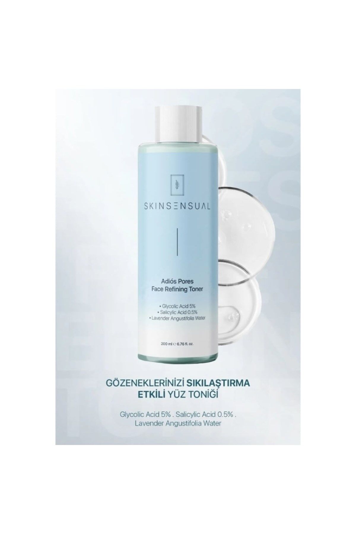 Skin Sensual Adiôs Pores Tonik 200ml