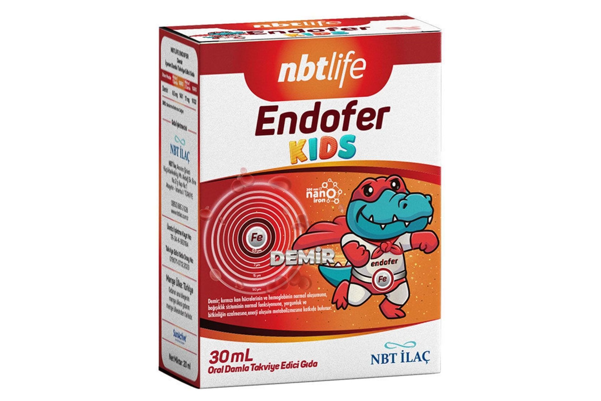 NBT Life Endofer Kids 30 ml Damla
